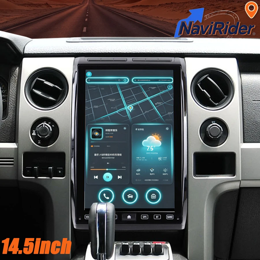 14.5" Android Head Unit For Ford Raptor F150 F-150 F 150 2009-2014 Stereo Navigation Bluetooth Carplay GPS Car Radio Auto Audio