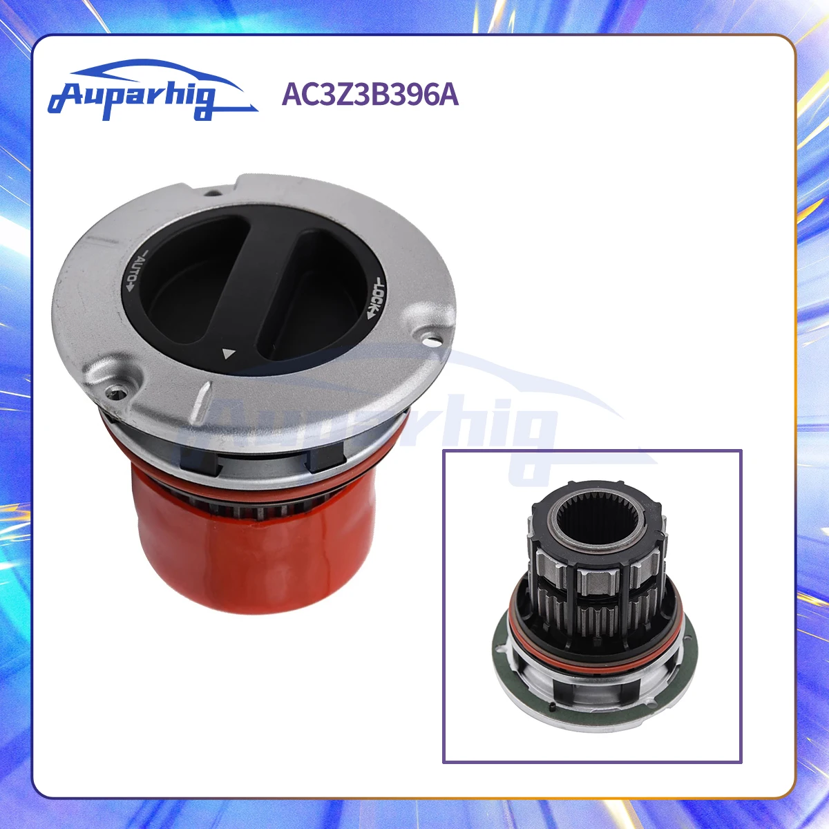 Auto Locking Front  Hub Lock Assembly AC3Z3B396A Replacement For F250 F350 F450 F550 Super Duty AC3Z-3B396-A