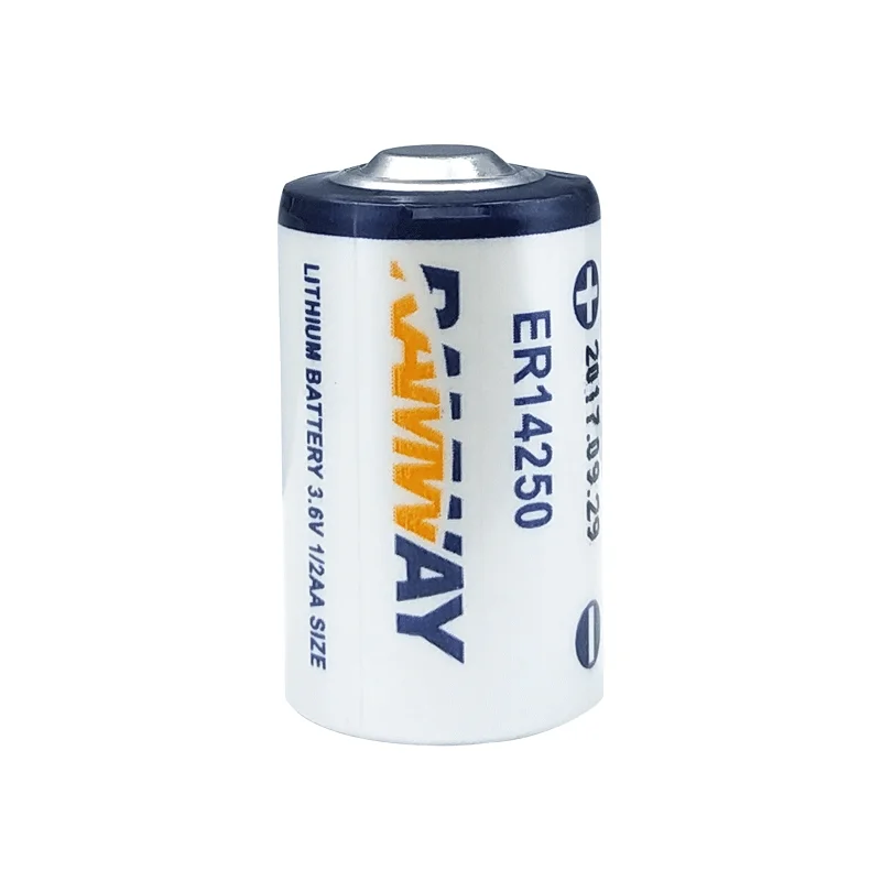 RAMWAY ER14250/TL-5902 3.6V 1200mAh 1/2AA Lithium battery for PLC Servo Encoder Probe ETC Sight Locator Internet of Things