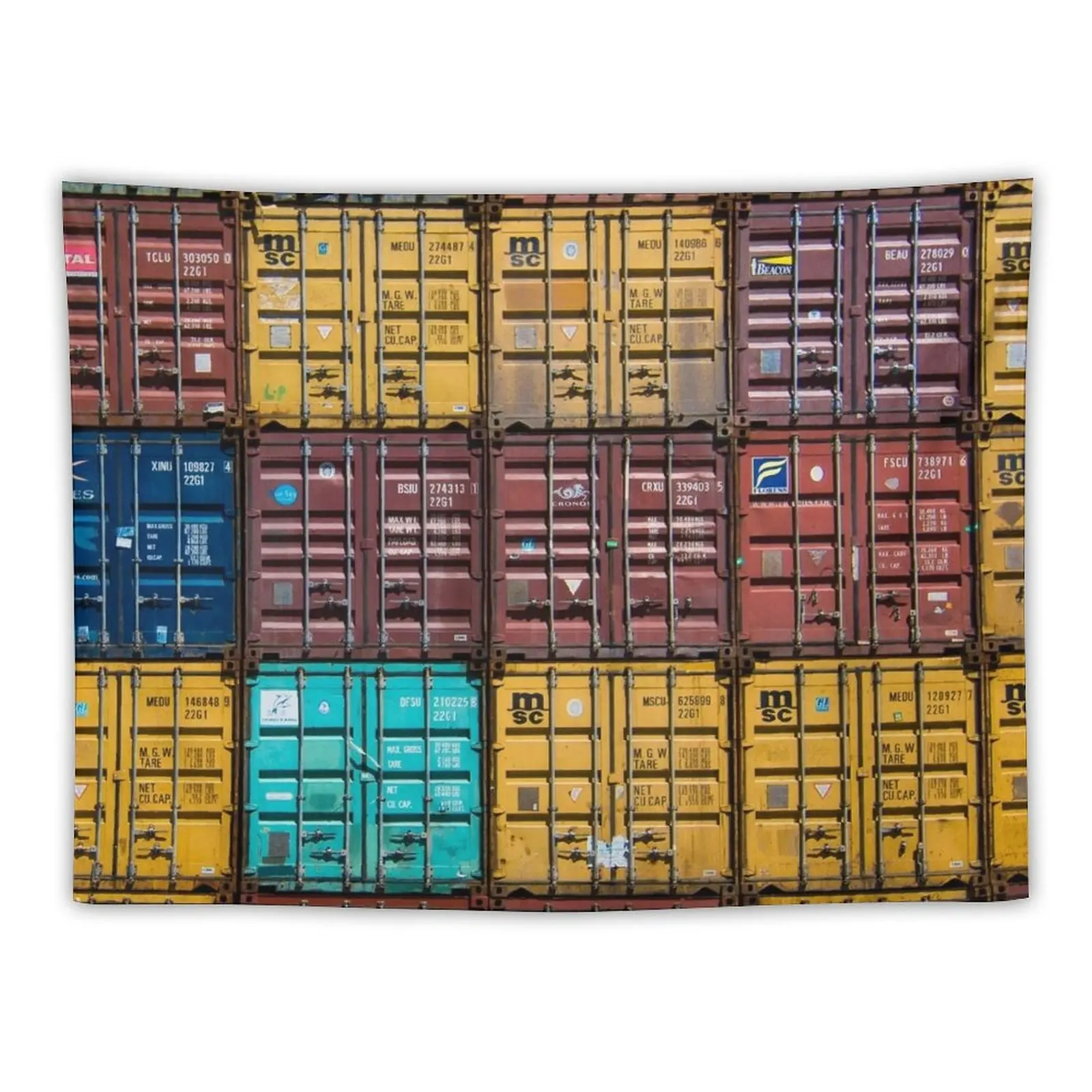 

New Stacked Cargo Tapestry Home Decor Aesthetic Carpet On The Wall Room Decor Cute