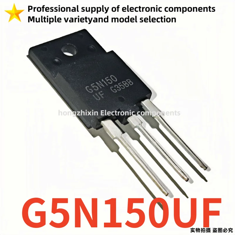 10PCS Original quality G5N150UF SGF5N150UF IGBT transistor 5A 1500V TO-3PF