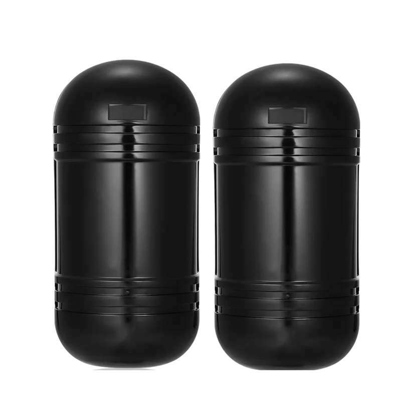 Abki-com fio duplo fotoelétrico infravermelho sensor barreira detector 100m alarme de violação para parque sistema de alarme contra roubo