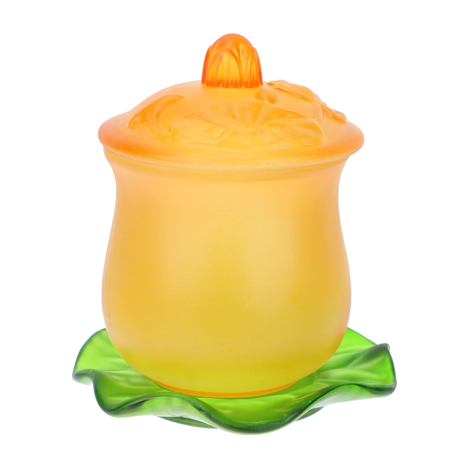 

1Set Exquisite Buddhist Water Cup High-Quality Material Odorless Smooth Surface Lotus Cup for Temple Home Decoration