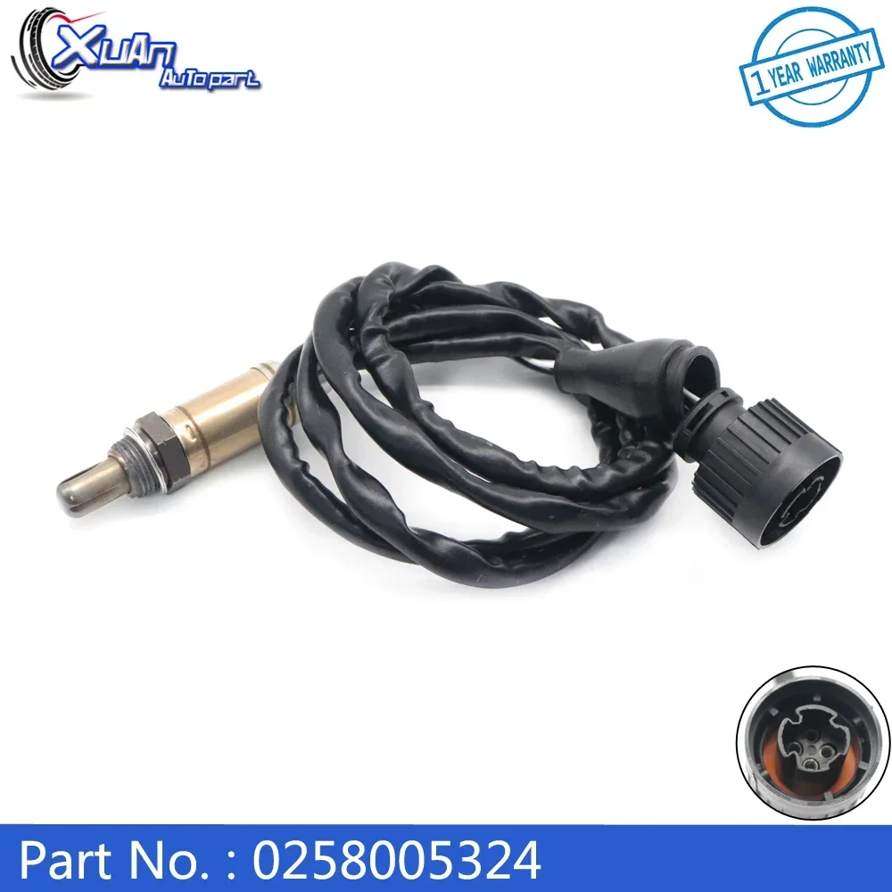 New Air Fuel Ratio Lambda O2 Oxygen Sensor 0258005324 For BMW E36 E46 E38 E39 840Ci 316i 318i 318is 535i 540i 735i 1983‑1998