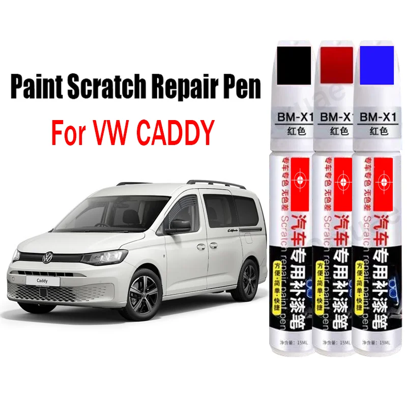 Bolígrafo de reparación de pintura de coche para VW CADDY, fijador de pintura, bolígrafo de retoque, accesorios para el cuidado de la pintura del coche