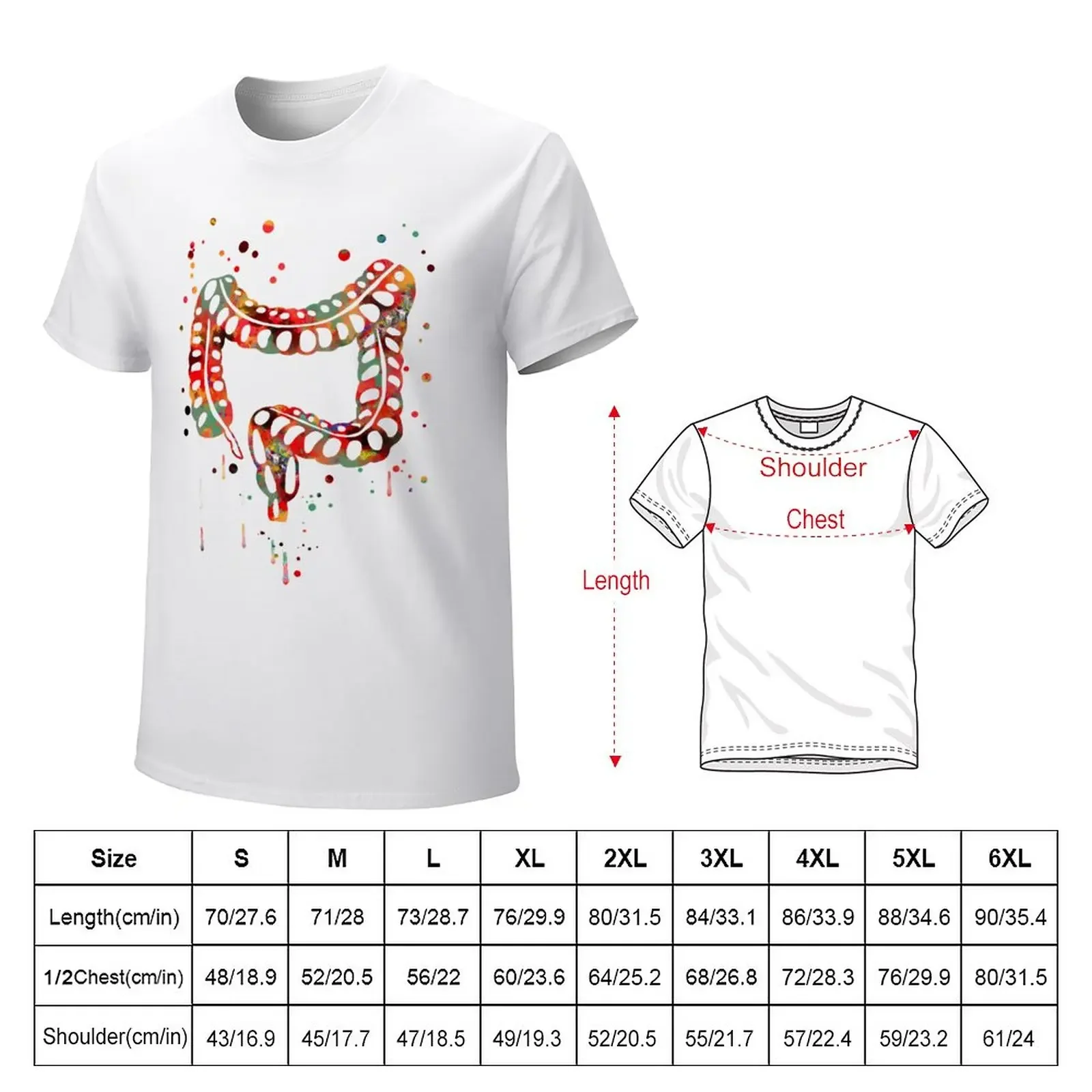 Lower gastrointestinal tract, digestive system stomach, colon T-Shirt cute clothes graphics oversizeds mens graphic t-shirts