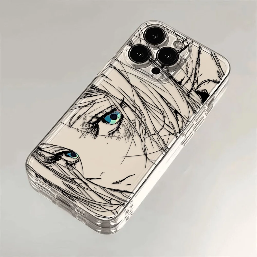 Hot Japan Anime Comics Frieren Phone Case For Samsung S25 S24 S23 S22 S21 S20 FE Note20 Note10 Plus Ultra Lite 5G Clear Soft TPU - náhled 3