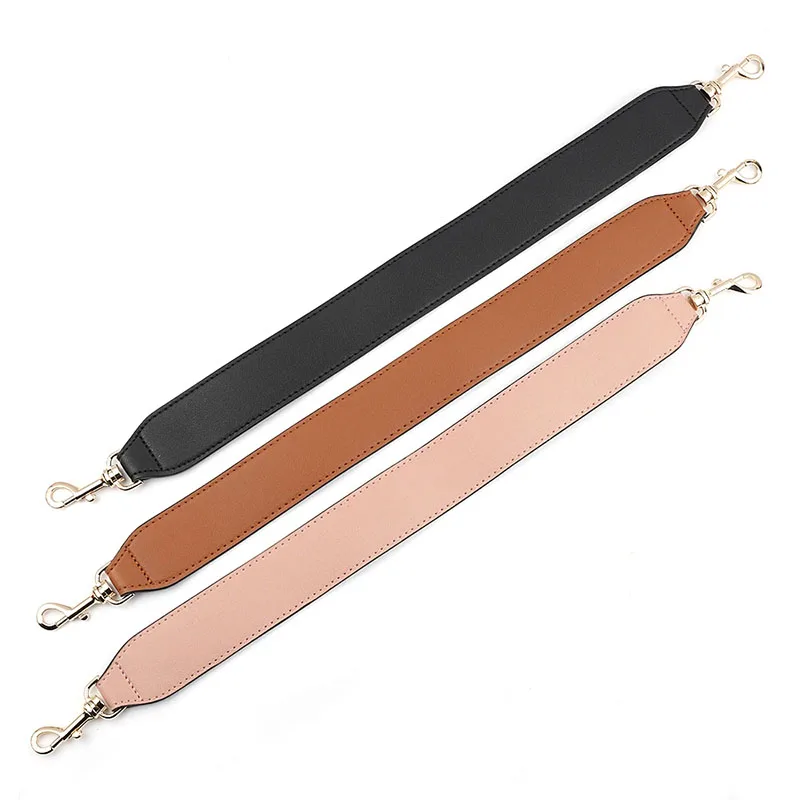 50cm 4cm Wide PU Leather Purse Bag Strap Short Shoulder Handbag Top Handle Replacement Bags Accessory