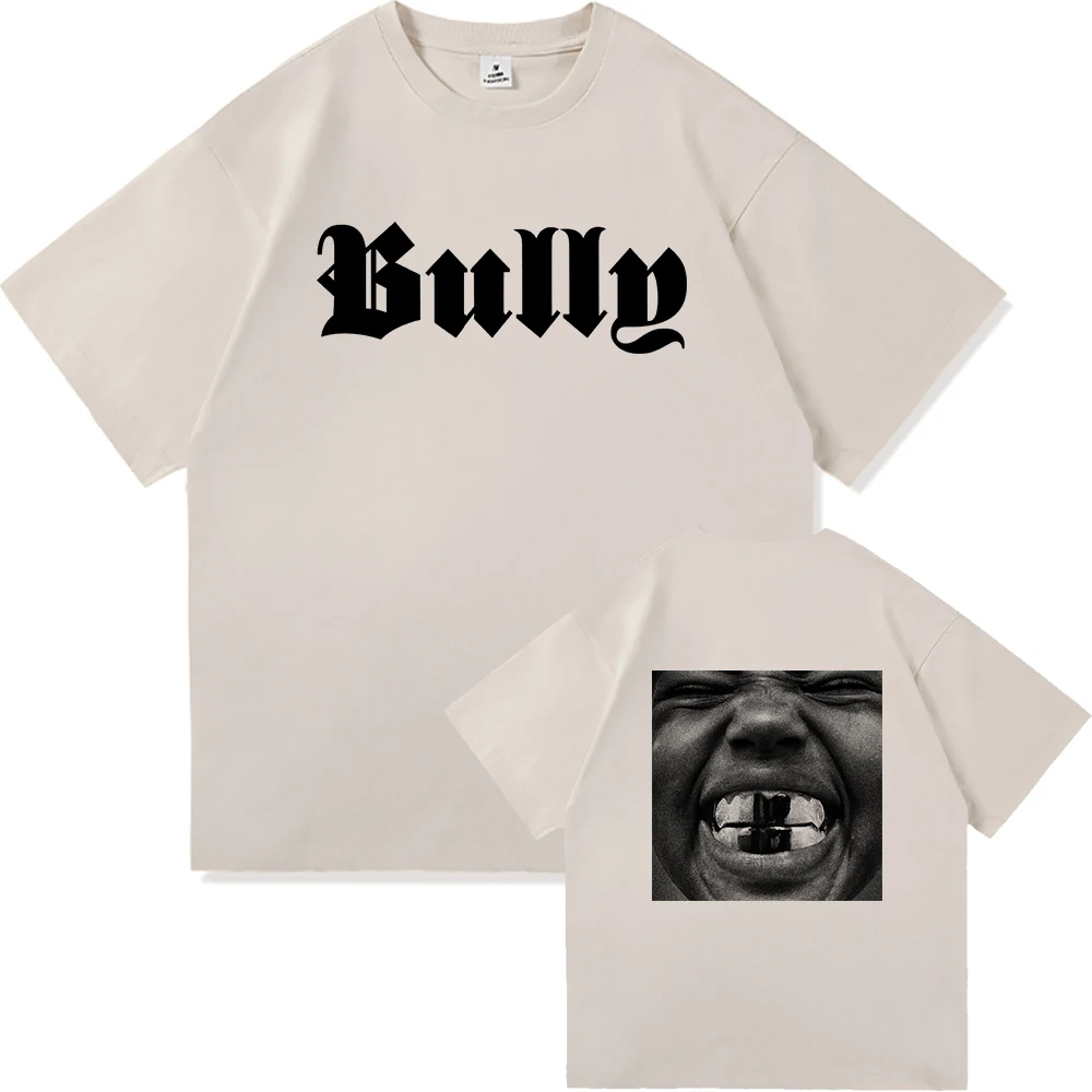 Ye BULLY Kanye TShirt Retro 2025 Fashion Men Clothing Harajuku Vintage Unisex High Quality Cotton Clothes Fans Gift TShirts