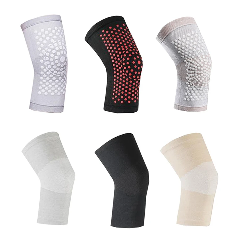 Adults Warm Knee Pad with Joint Pain Fever for More Than 16 Hours Bamboo Charcoal Fiber Self Heating Support Knee Brace