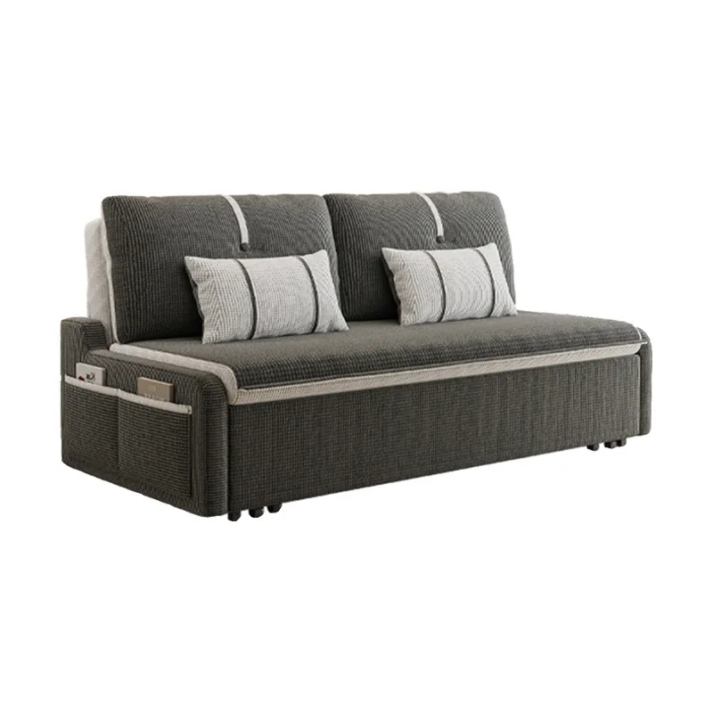 

Small apartment, dual-use, multi-functional, sofa bed, foldable, sitting and lying, integrated, retractable
