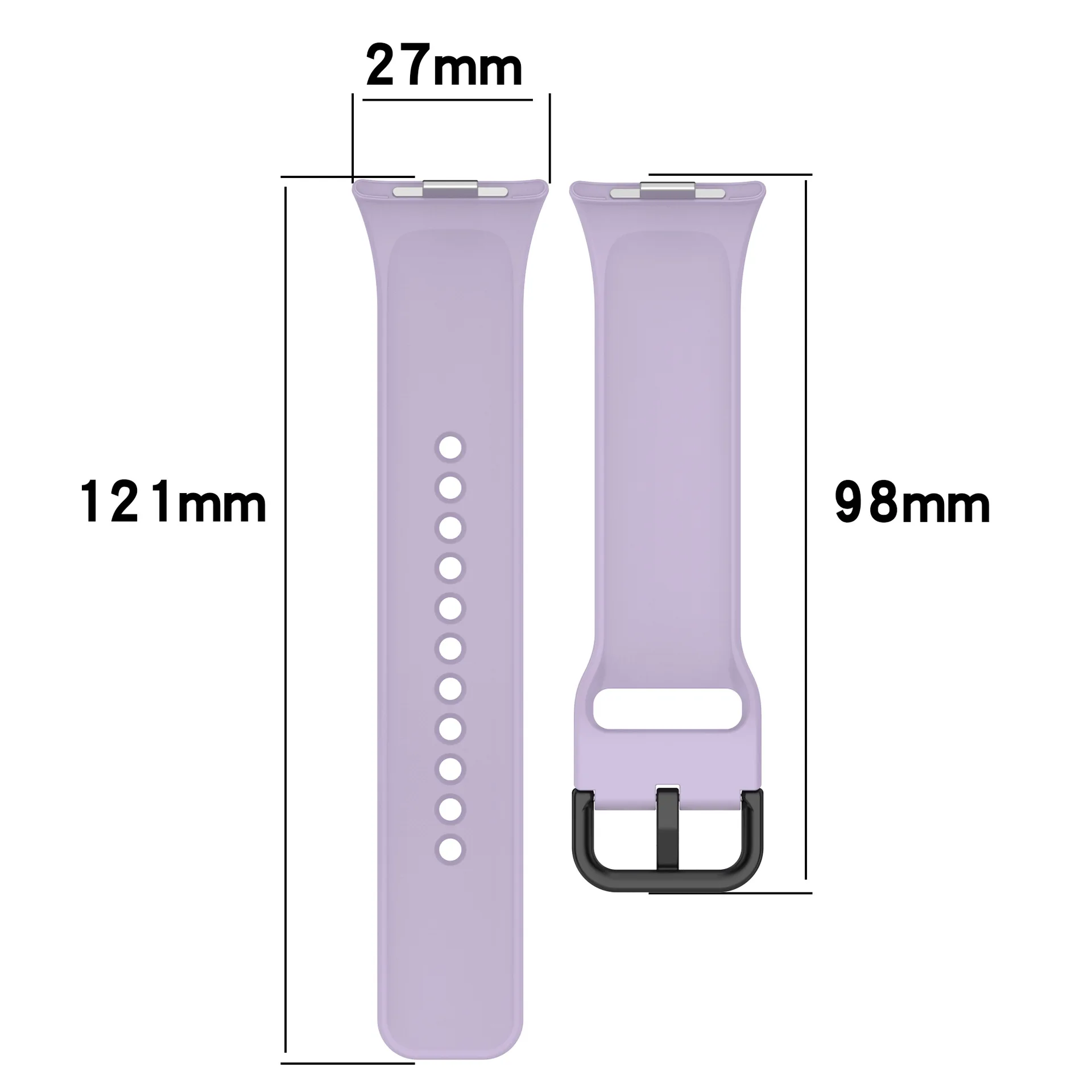 Original Silicone Strap For Redmi watch 6 5 4 5 eSIM SmartWatch For Xiaomi Mi Band 8 9 Pro Bracelet Watchband Sport Accessories image 4