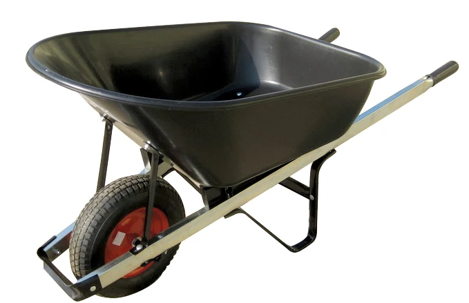 construction solid green wheel barrow WB3800