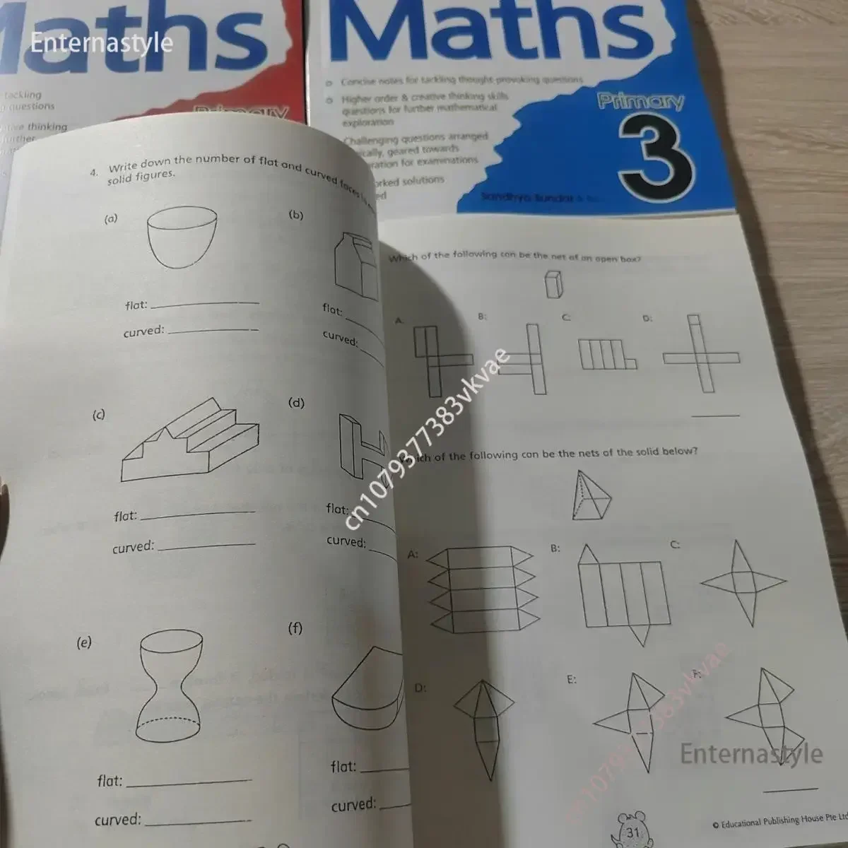 كتاب الرياضيات في المدارس الابتدائية في سنغافورة للرياضيات الصعبة تعزز ممارسة كتب الرياضيات في سنغافورة #4