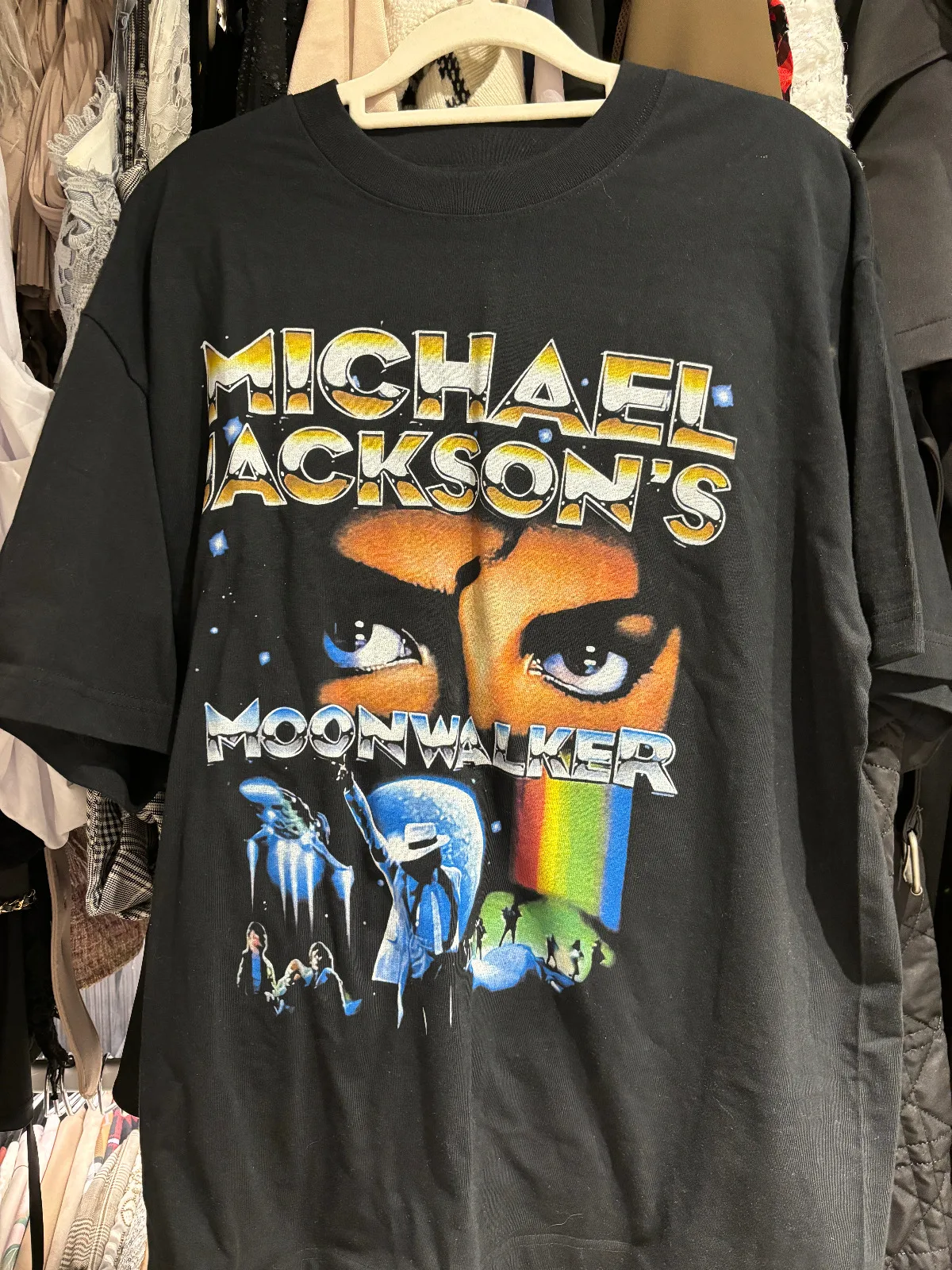 Michael Jackson Moonwalker T Shirt Size M