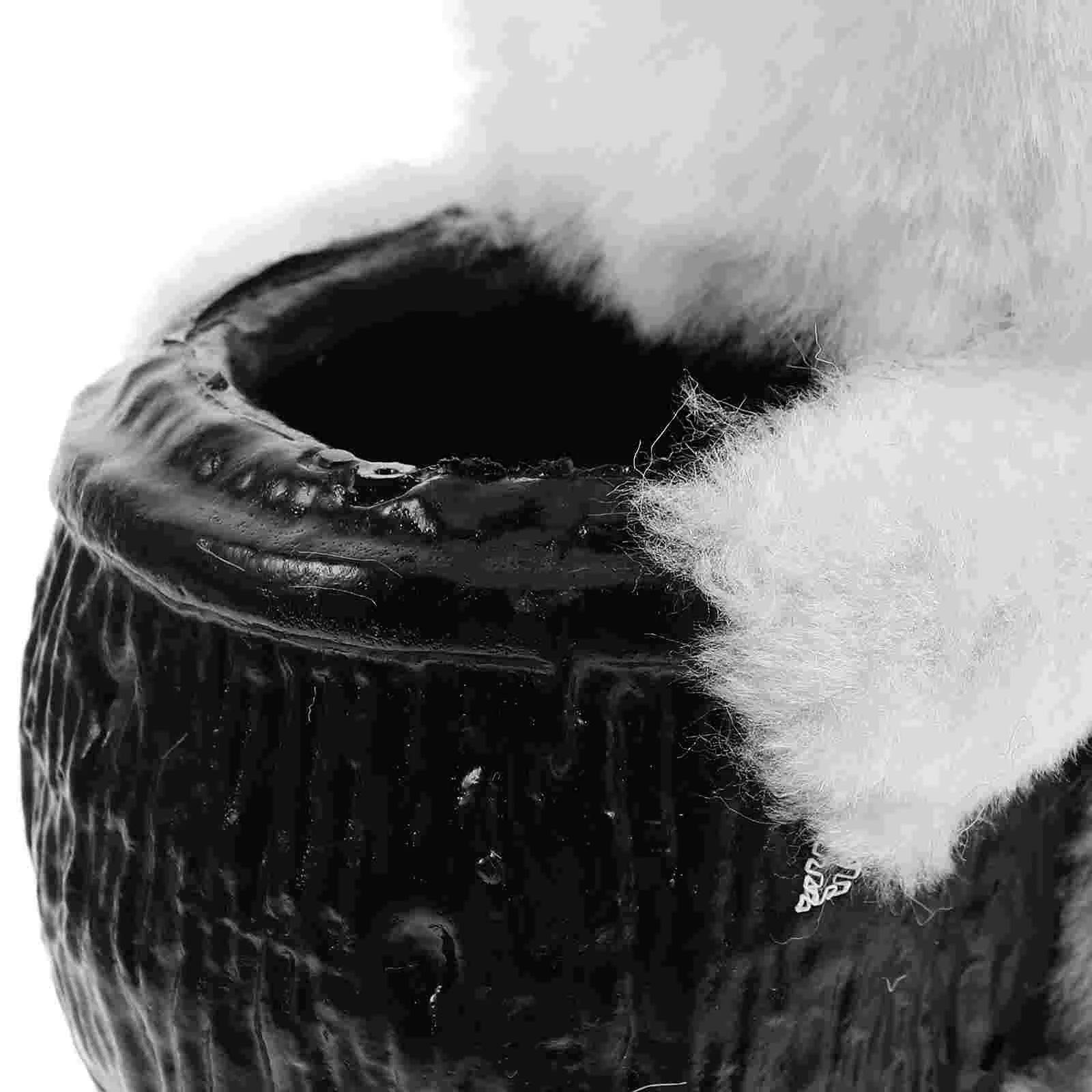 책상 조직을위한 귀여운 강아지 플러시 펜 홀더 다기능 편지지 홀더 개 파티는 재미 있은 펜 홀더 플러시 펜 홀을 선호합니다