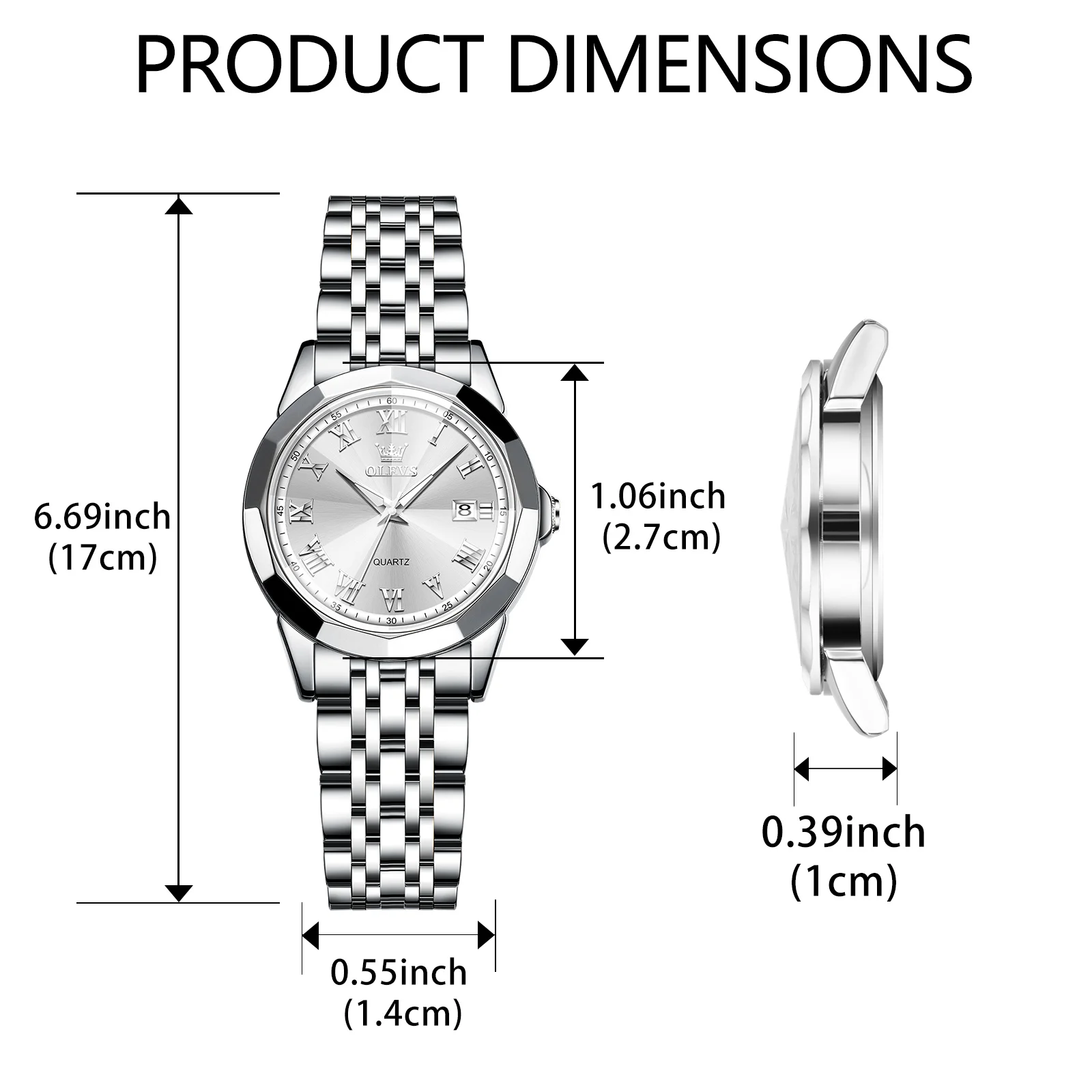 OLEVS Fashion Trend Quartz Watch for Women Best Selling Waterproof Luminous Elegant Lady Wrist Watch High Quality Women Watches