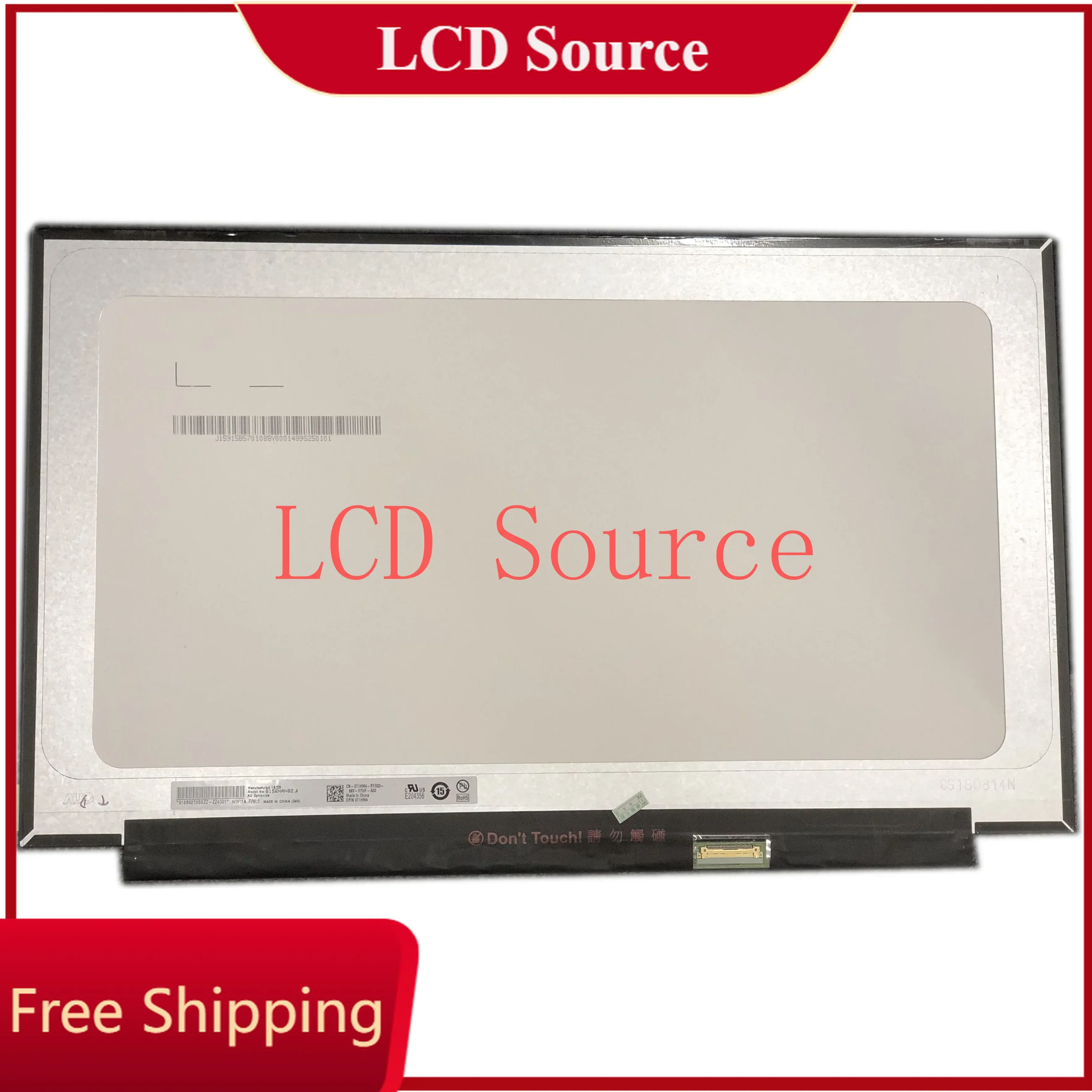 

B156HAN02.4 fit NV156FHM-N48 B156HAN02.4 B156HAN02.2 B156HAN02.1 EDP 30 PIN PANEL with NO screw holes Laptop LCD SCREEN