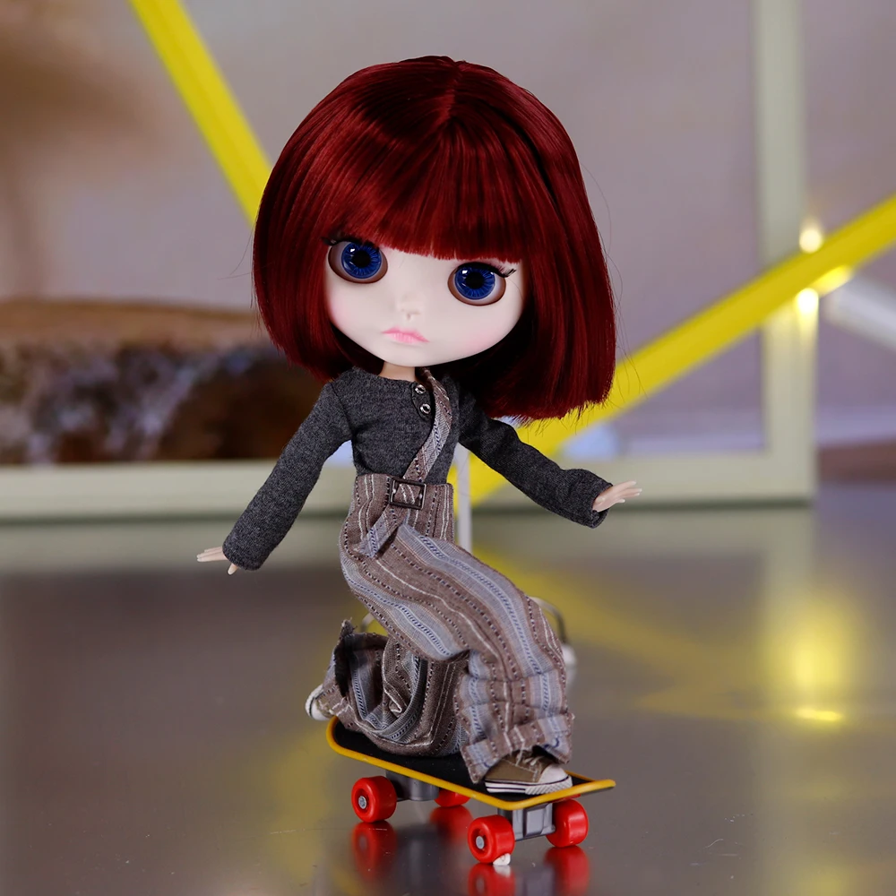 Bambola Blyth ICY DBS con pelle bianca, viso opaco con sopracciglia, prezzo speciale, 1/6 BJD con corpo snodato, Neo, regalo di Natale, Anime