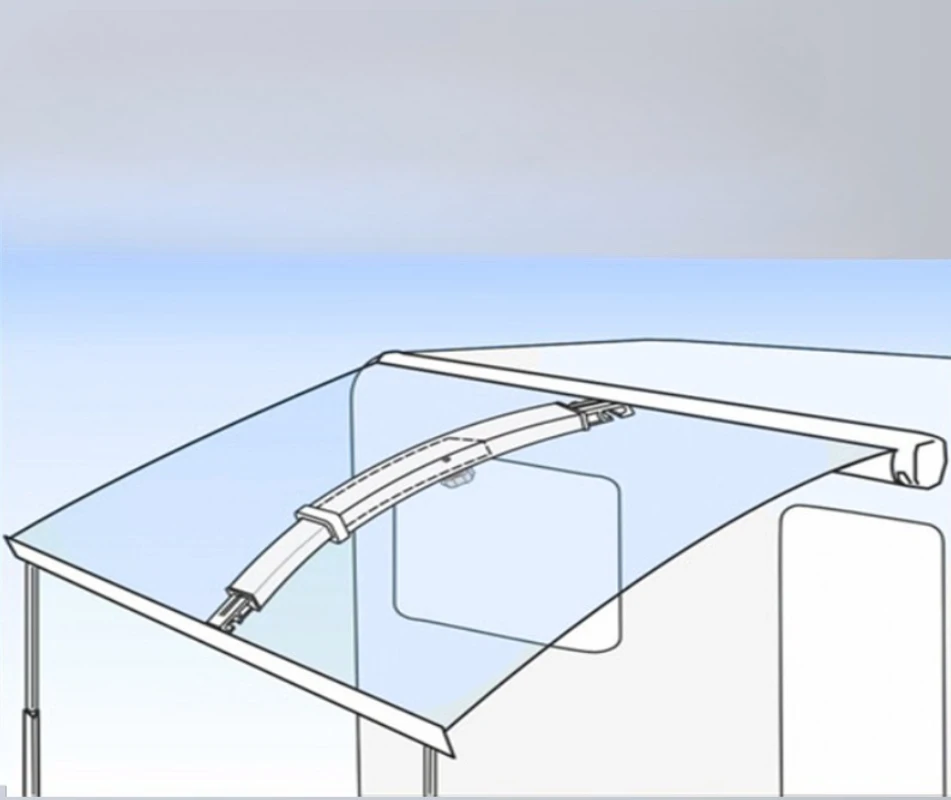 

Тент для автофургона, стойка для дождя, прочная стойка для крыши, противоставочная стойка