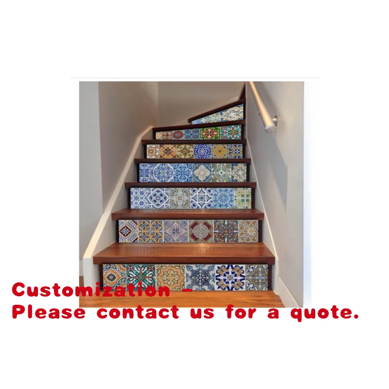 

Customize.Removable 3D Self-Adhesive Stair Risers Decal Stair Staircase Home Nursery Decoration