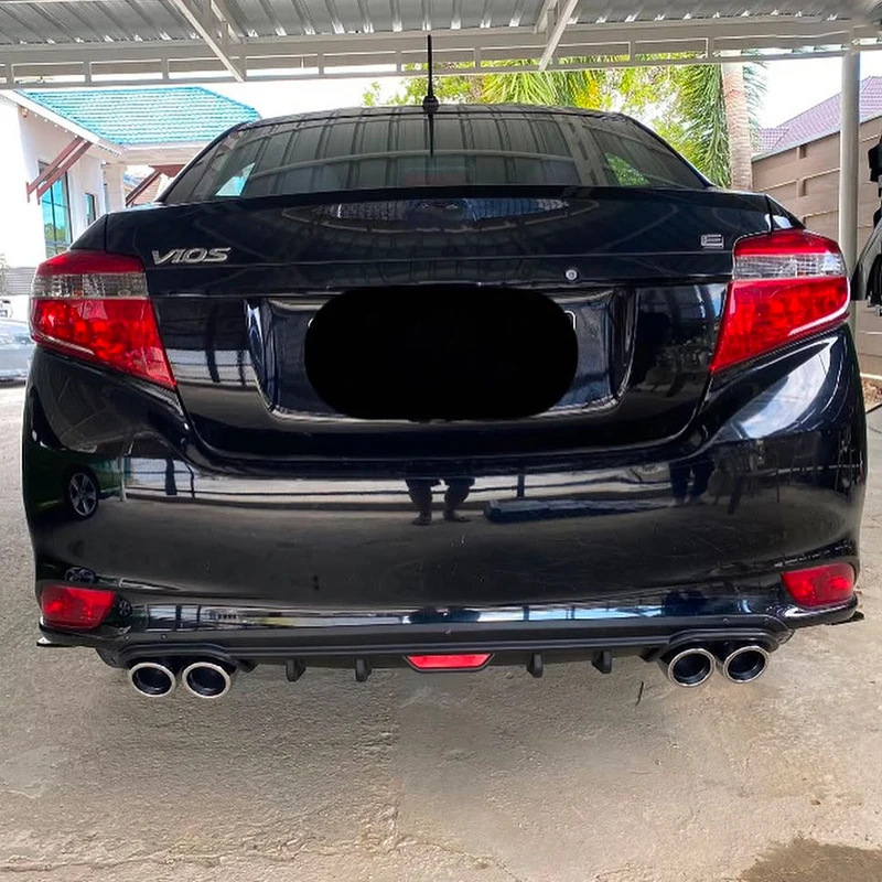 

Для Toyota Vios Sedan 2014-2022 года задний диффузор, бампер, разделитель губ, спойлер, выхлопная труба, комплект кузова, аксессуары
