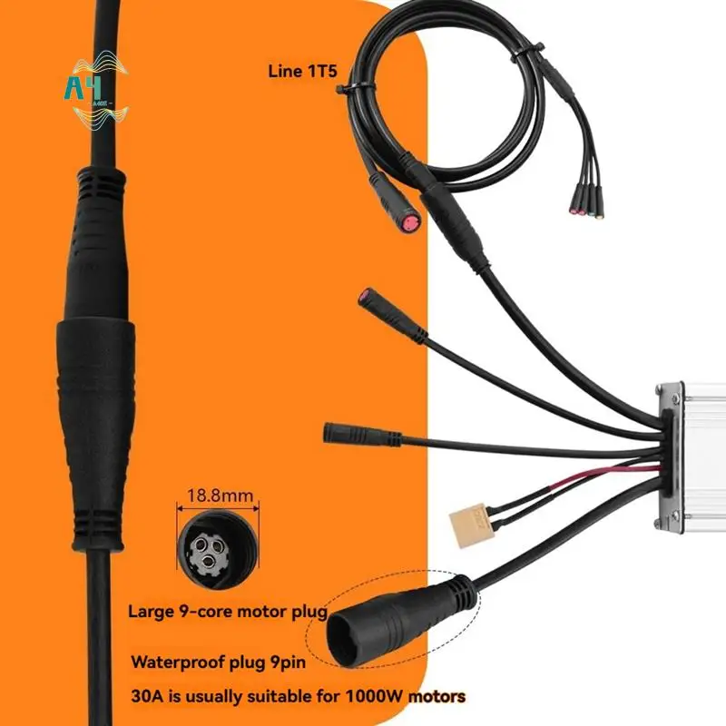 a40z-controller-per-bicicletta-elettrica-con-cavo-leggero-1t5-kt-30a-controller-per-onda-sinusoidale-impermeabile-accessorio-essenziale-per-bici-elettrica