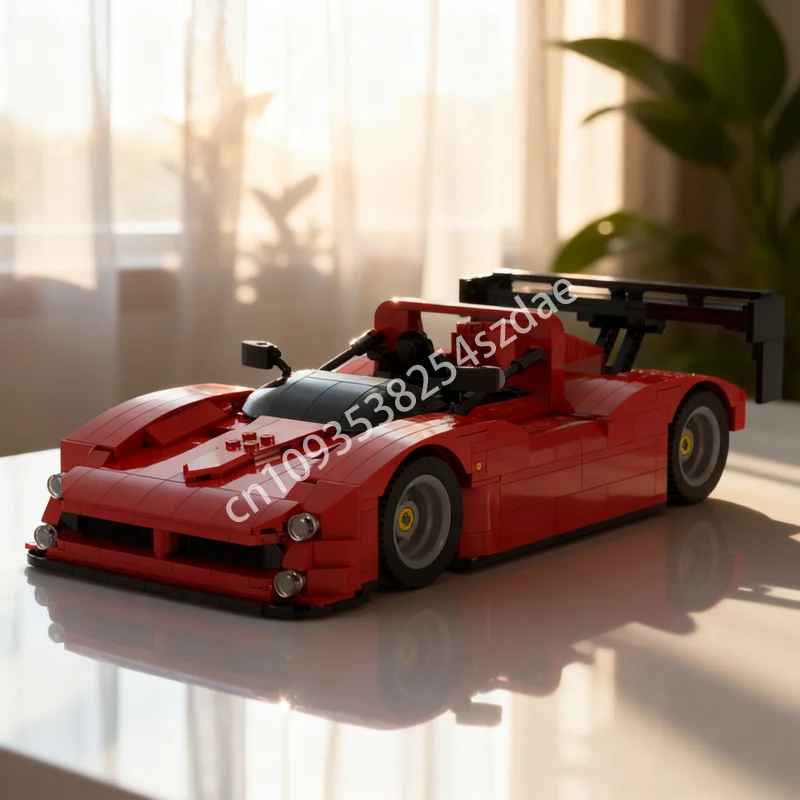 

851pcs MOC Italian Race Car SP Iconsed Model Building Blocks Christmas Gifts Architecture Toy DIY Idea Education Kids Birthday