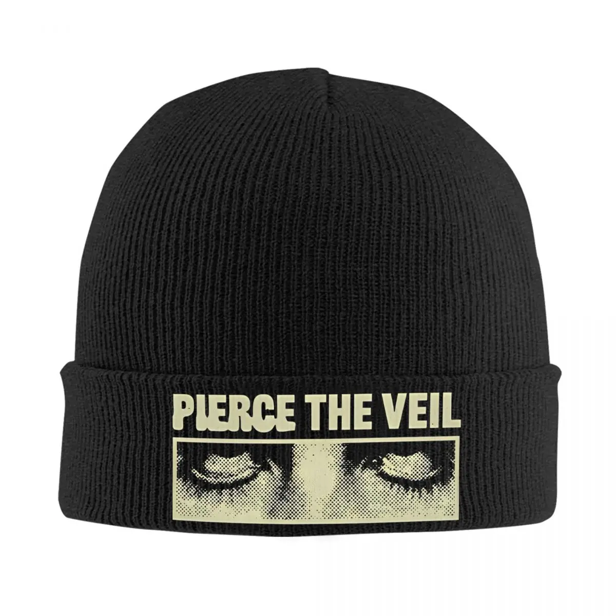 Pierce The Veil 2025 Tour Hat Autumn Winter Beanie Warm Rock Band Cap Female Male Acrylic Knitted Hat