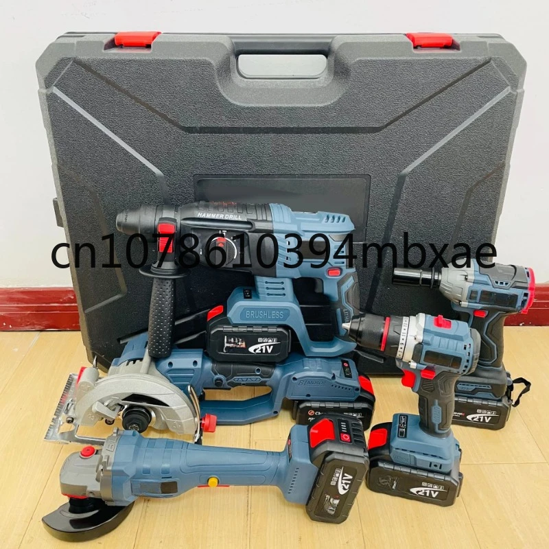 Voor Mkt Combo Power Tools 5 Kits Gereedschapsset 20V Volt Accu Boormachines Diy