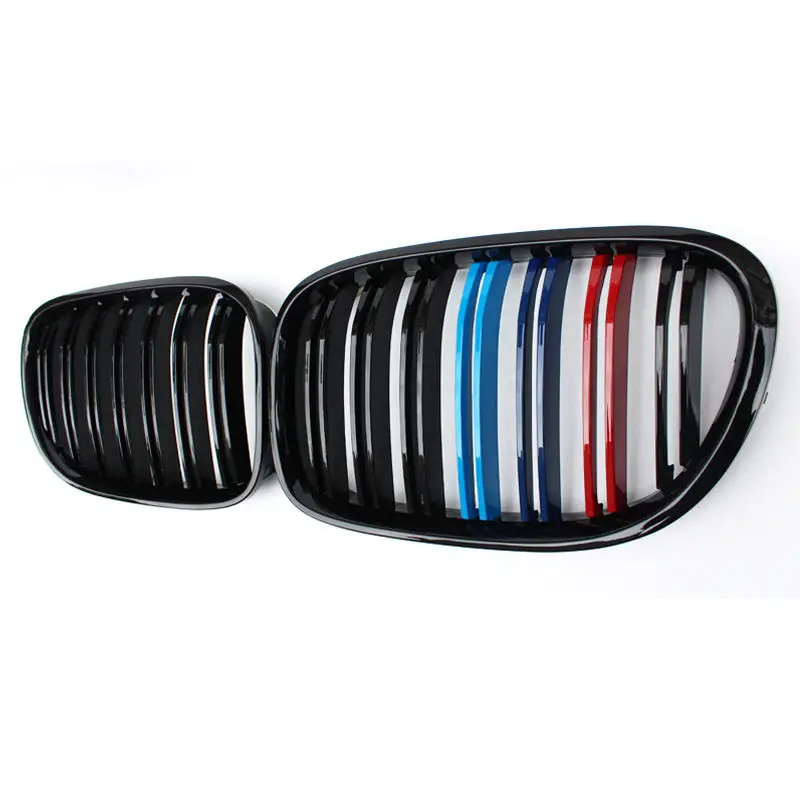 

RELI5 F01 Front Bumper Grills Carbon Fiber Kidney Racing Grille for BMW 7 Series F01 F02 F03 F04 2008 - 2015 Model 740i 750i Mes