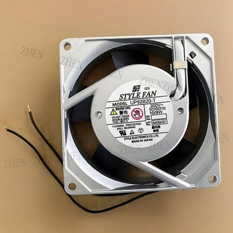 

Y 1 шт. новый для STYLE FAN UP92B20-T 200 В 10/9 Вт 2-проводной охлаждающий вентилятор # QW.