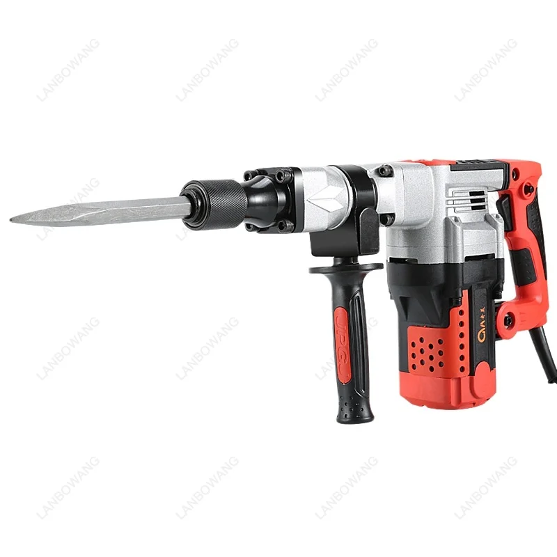 Industrial Heavy Duty Electric Demolition Hammer High Power Jackhammer For Concrete Wall Breaking Slotting Construction Work