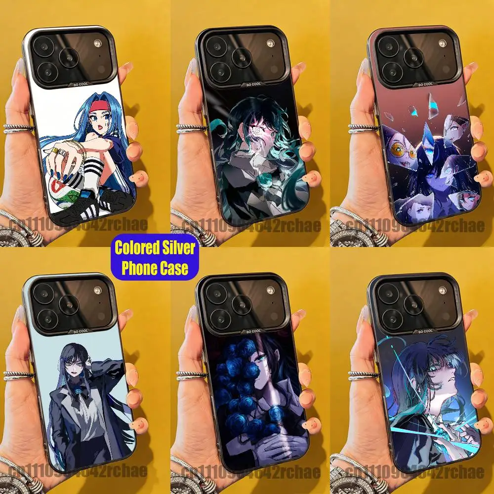 

For Singer A-Ado Hibana Phone Case iPhone 15,17,11,14,13,16,12,E,Max,Plus,Air,Pro,Mini Custom Color Silver Cover