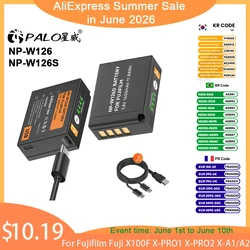 PALO NP-W126S bateria NP-W126 USB do Fujifilm Fuji X100F X-PRO1 X-PRO2 X-A2 X-A3 X-A10 X-E1 X-E2 X-E3 X-T1/T2/T10