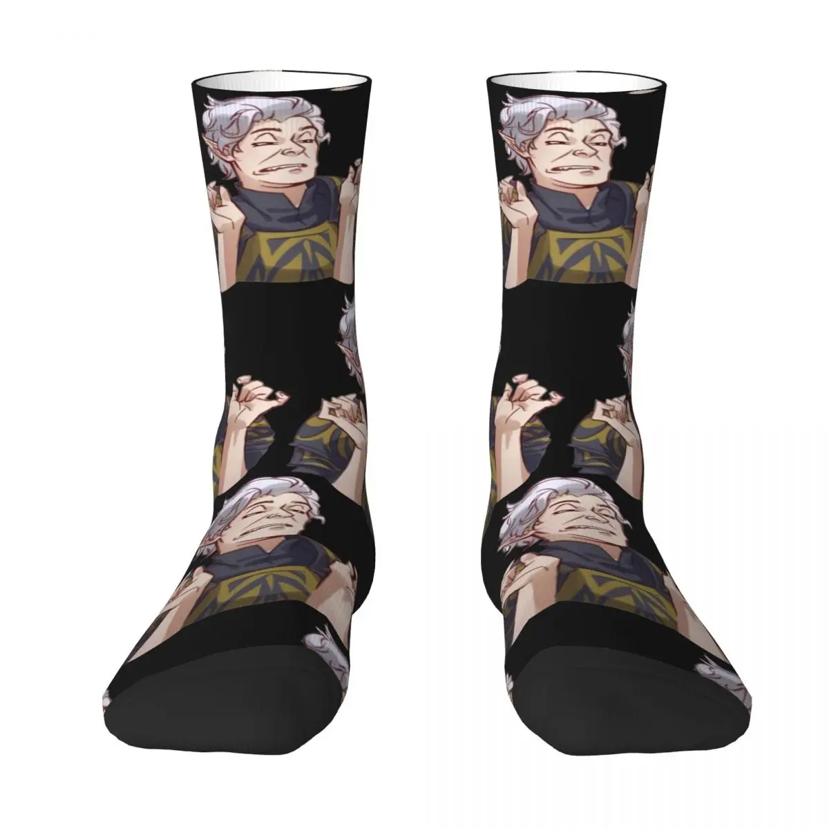 Astarion Socks baldurs gate 3 Novelty Stockings Adults Men High Quality Outdoor Sports Socks Autumn Graphic Non Slip Socks