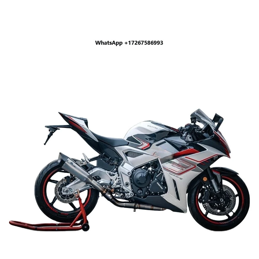 For Zontes 703RR Titanium Alloy 4-stroke Full Section Side Exhaust