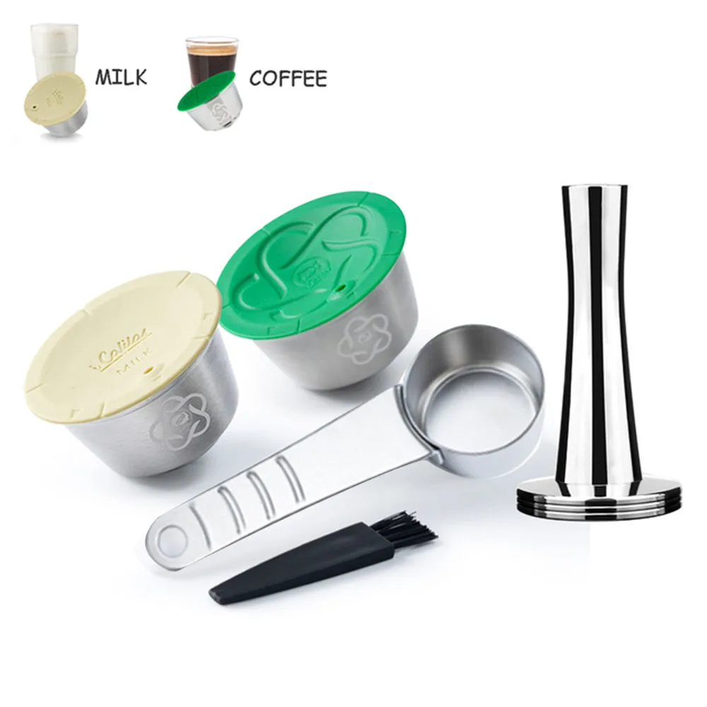 Wieder verwendbare Kaffee kapseln Marken-Upgrade für Dolce Gusto Filter mehr Sahne Kaffee wieder verwendbare Maker Pods Icafilas