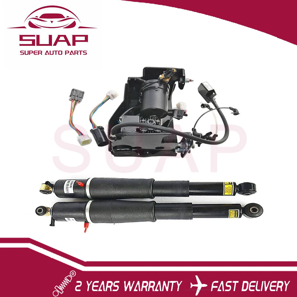 

3pcs/set Air Suspension Shock Air Compressor Pump For Cadillac Escalade Chevrolet Avalanche GMC Yukon 949-000 AS2708