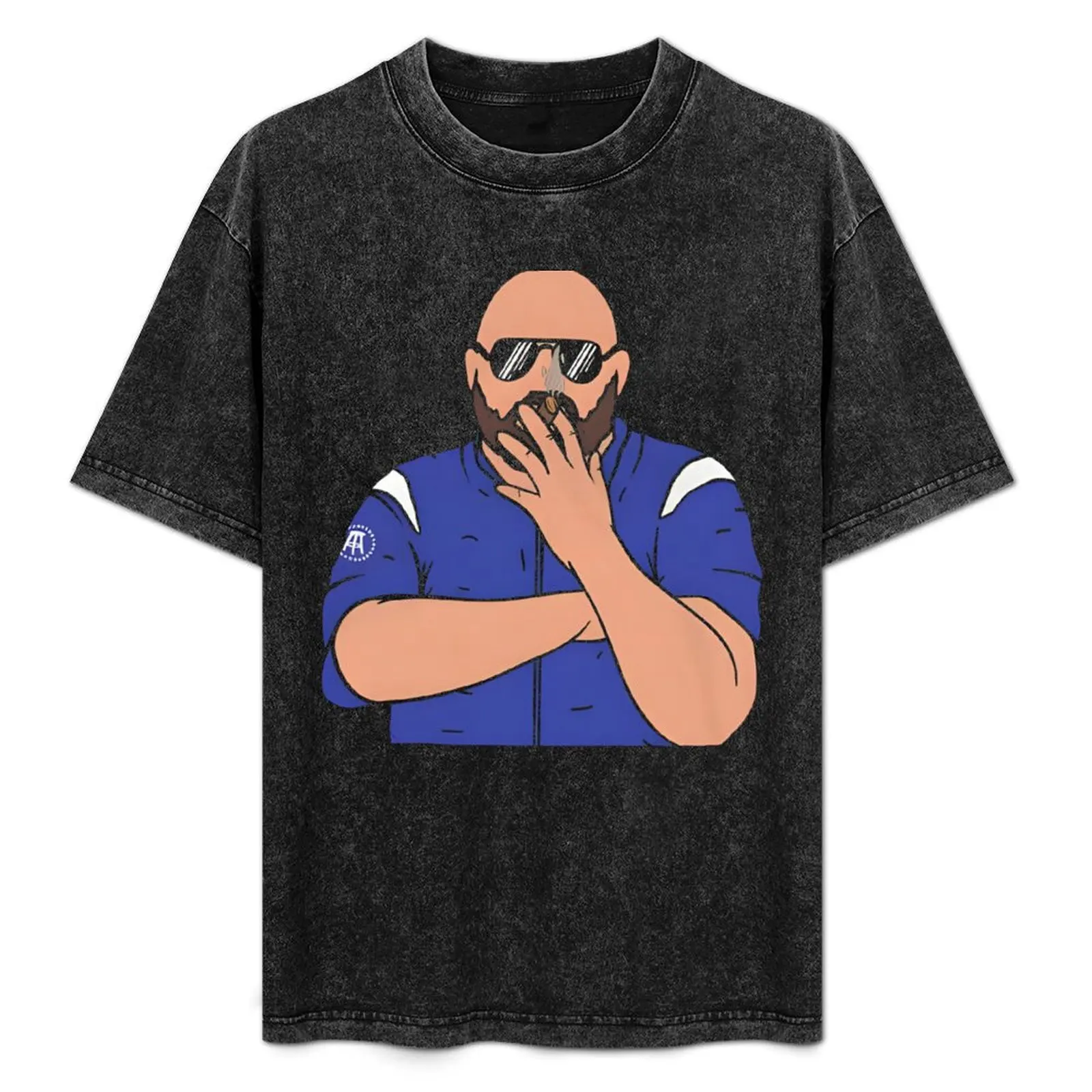 

Brian Daboll smoking T-Shirt man t shirt vintage clothes cheap stuff blue archive Men's t-shirts