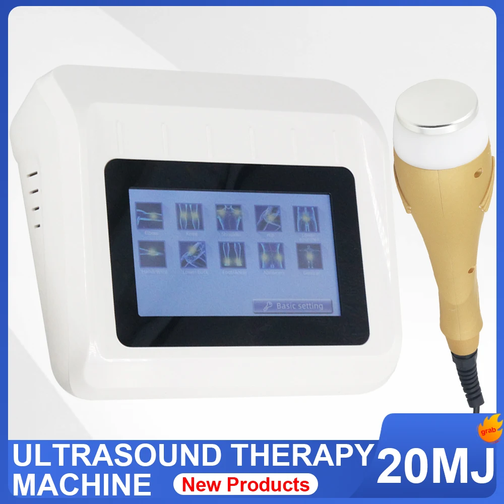 

Physiotherapy Therapeutic New Ultrasound Massager Muscle Pain Relieve Relaxation Body Massage 20MJ Ultrasonic Therapy Instrument