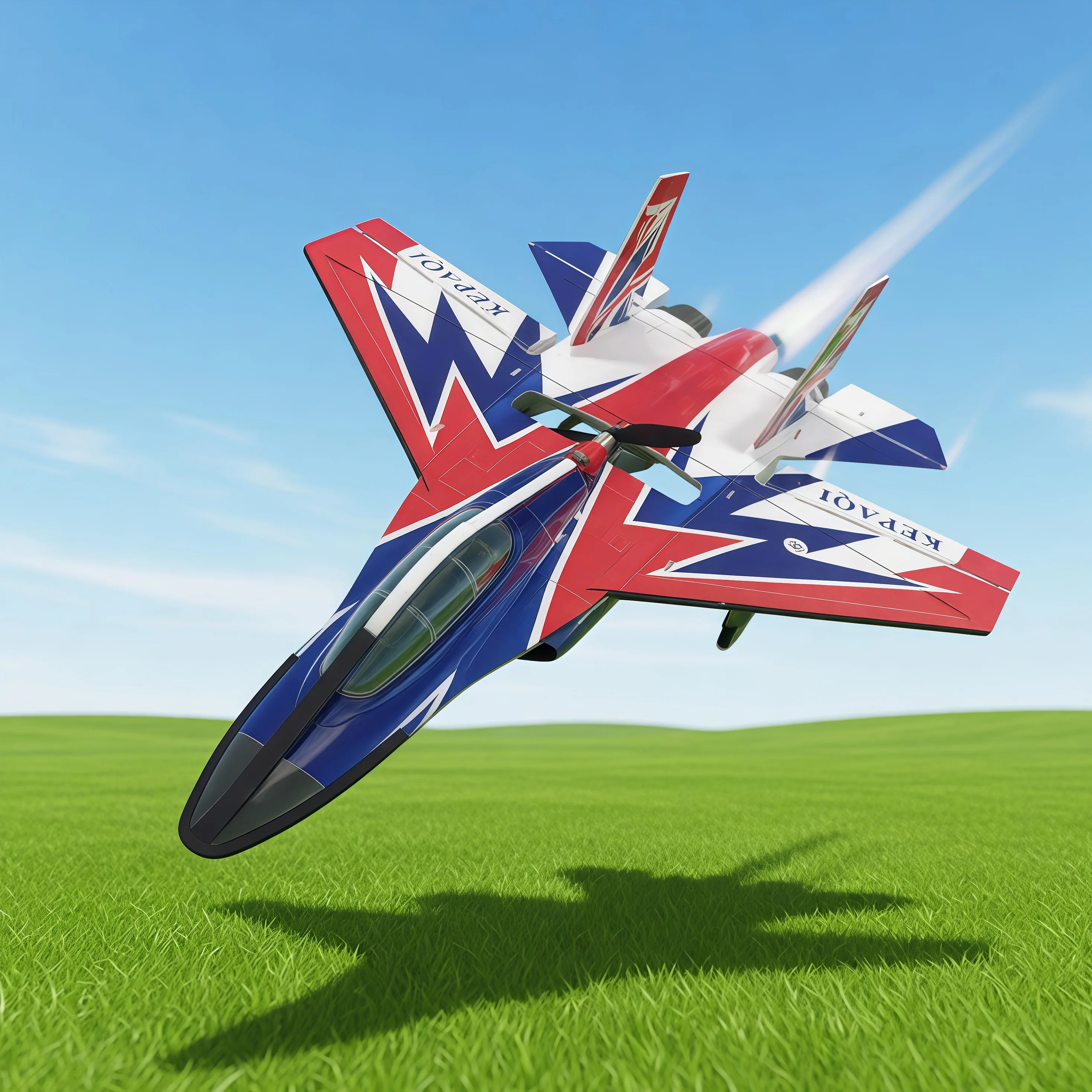 KePaQi J20 RC Aircraft 2.4G Remote Control Fighter Glider Shock Resistant Magic Board RC Plane Toy for Boys Kids