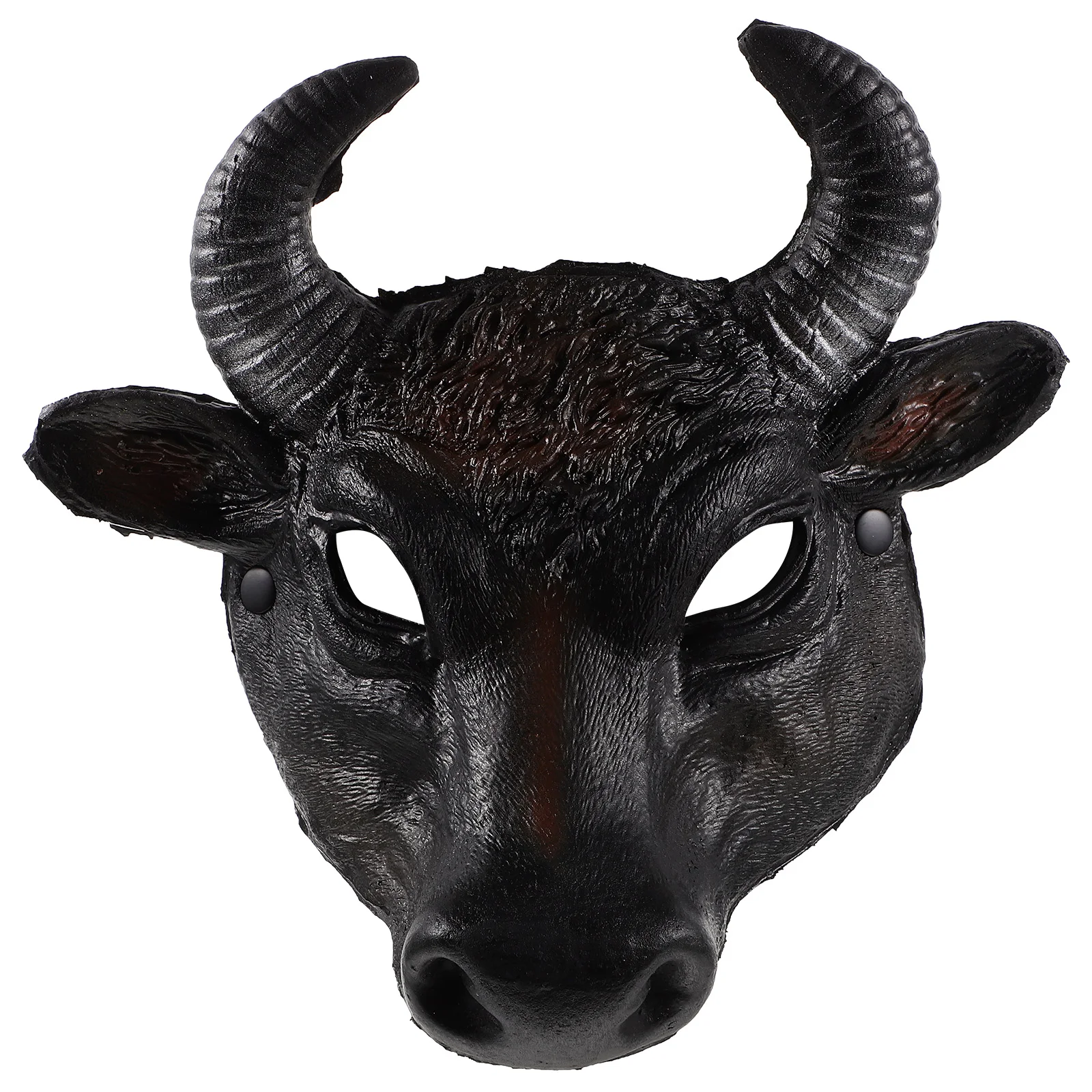 

Animal Masks Bull Comfortable PU Material Adjustable Headband Halloween Party Cow Mask Color Masquerade Accessories Stage