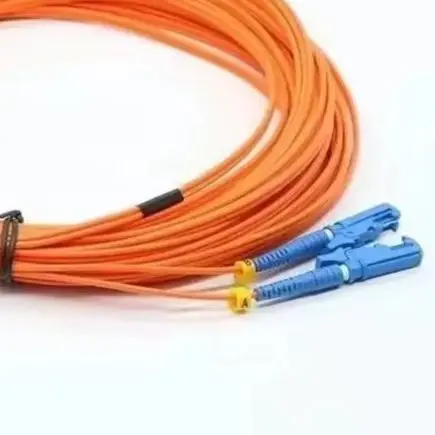 fiber-patch-cord-e2000-lc-apc-duplex-om1-om2-1m-2m-3m-5m-7m-10mtr-optical-fibre-jumper-multimode-dx-mm-50m-30m-20m-e2000-e2k