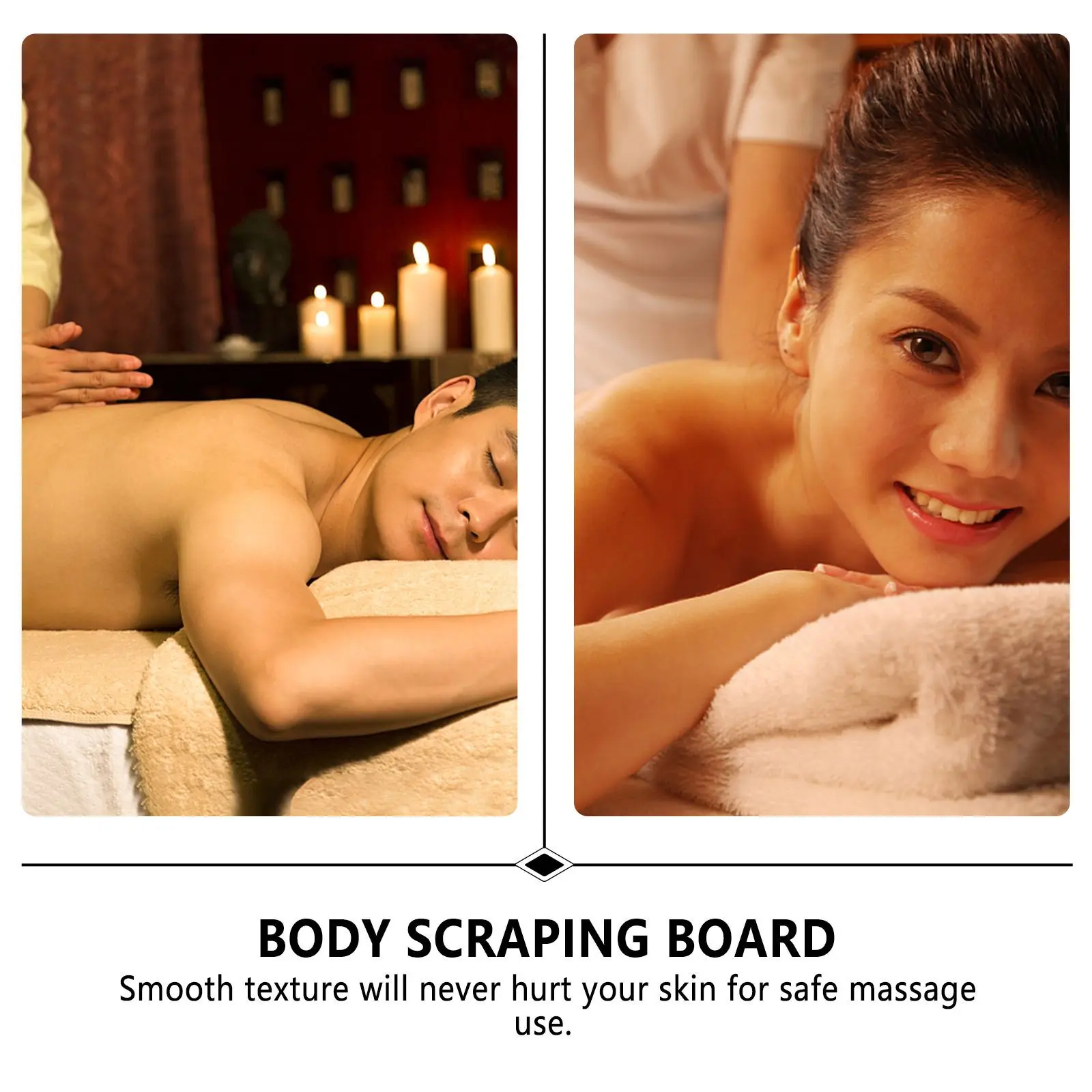 

Нефритовая скребковая доска Гуа Ша, массажный инструмент для шеи, лица, плеч, эргономичный дизайн, гладкая текстура, нежное использование