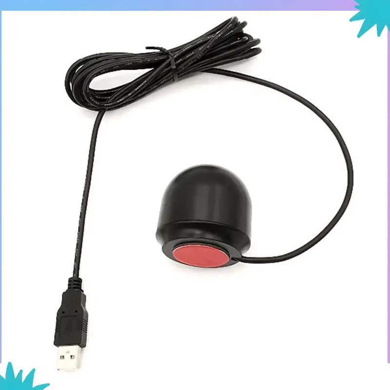

ABZW 2X GNSS GLONASS GALILEO Receiver Antenna Module USB Output USB GPS Receiver G-Mouse,Better Than BU-353S4 TOPGNSS Module