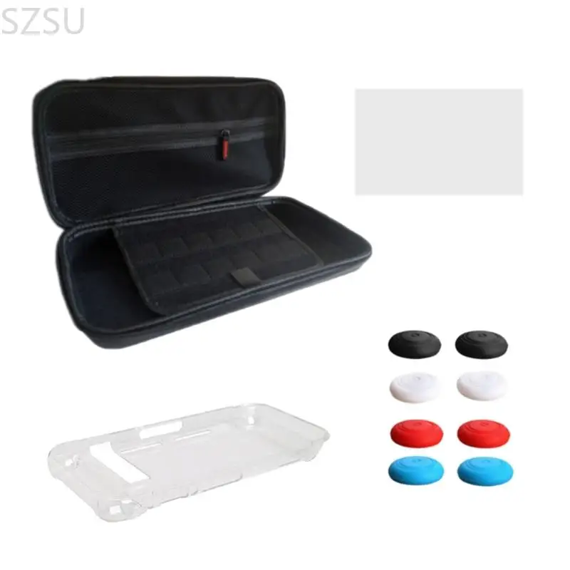 SZSU – complet pour Console jeu NSW2, comprend étui transport, coque rigide, d'écran en