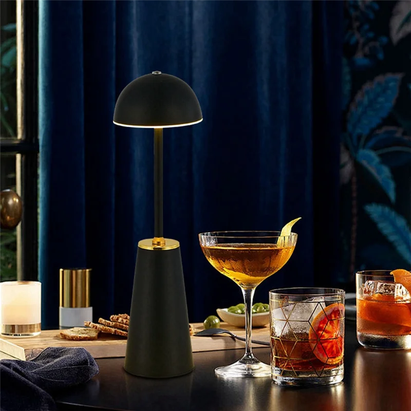 

【Hot Selling】Led Cordless Table Lamp Rechargeable, Portable Battery Operated Lamp Touch Dimming Night Light Forhome/Patio/Campin