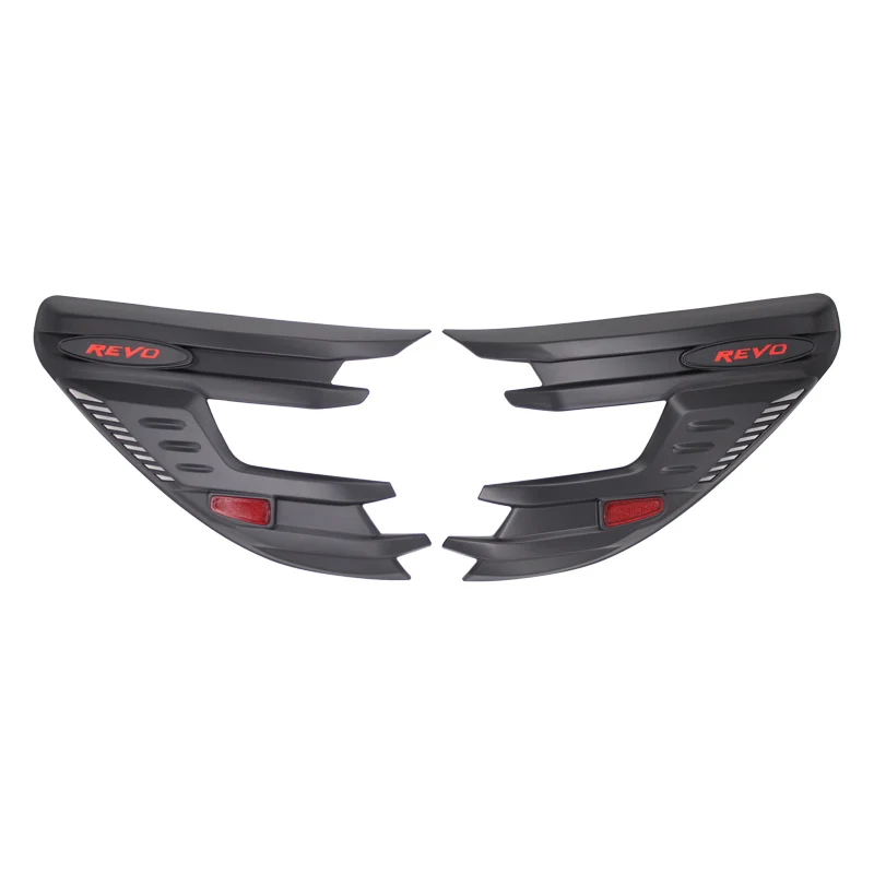 For Toyota Hilux Headlight Decoration Lamp Hoods Head Light Cover Hilux REVO 2015-2021 ABS Body Parts Auto Accessories view 2