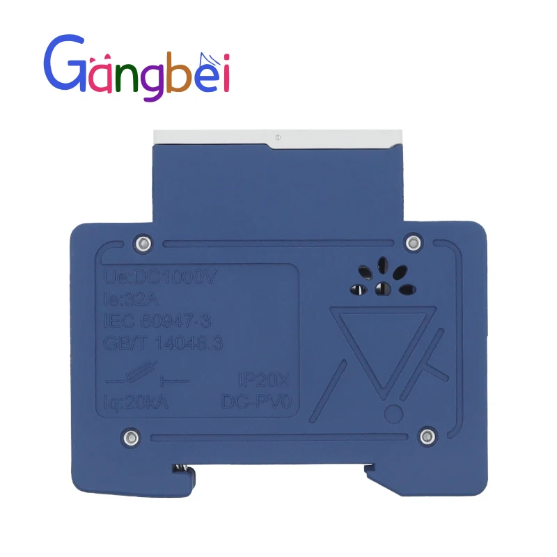 GBDQA-32 1P DC 1000V 32A Sekring DC fotovoltaik sistem energi terbarukan energi surya Sekring DC Gangbei